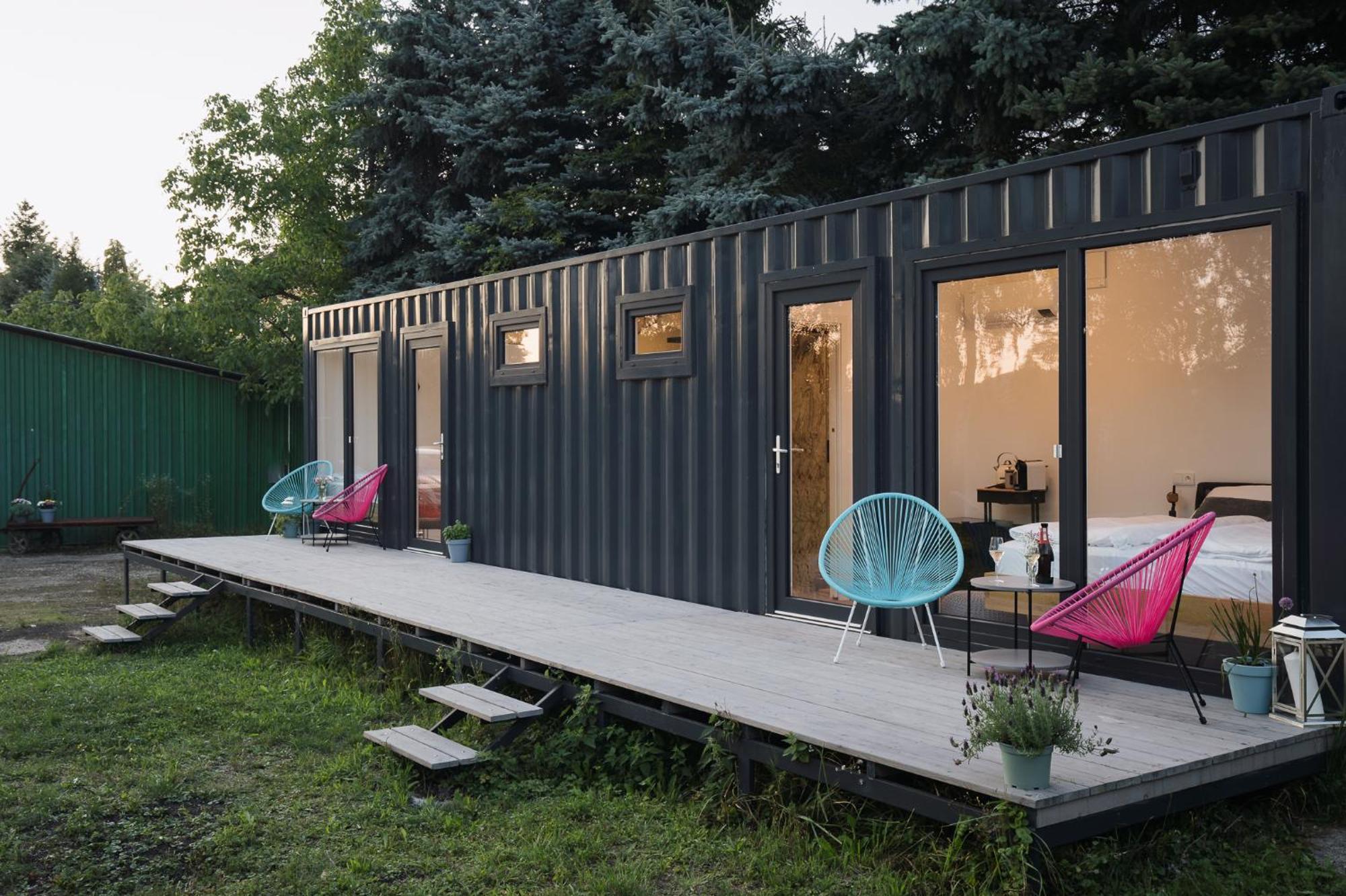 Container Apartment Decin Bagian luar foto