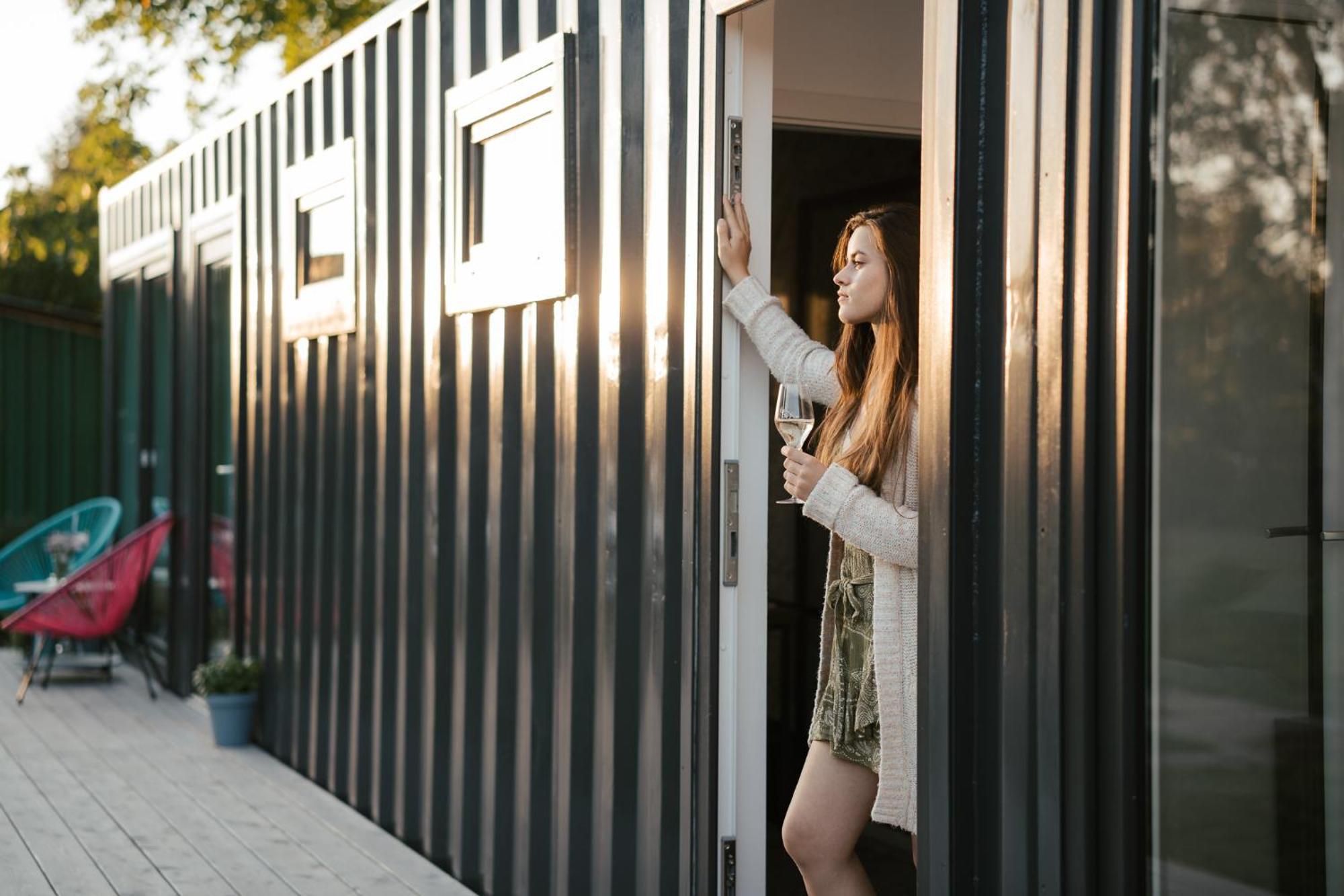 Container Apartment Decin Bagian luar foto
