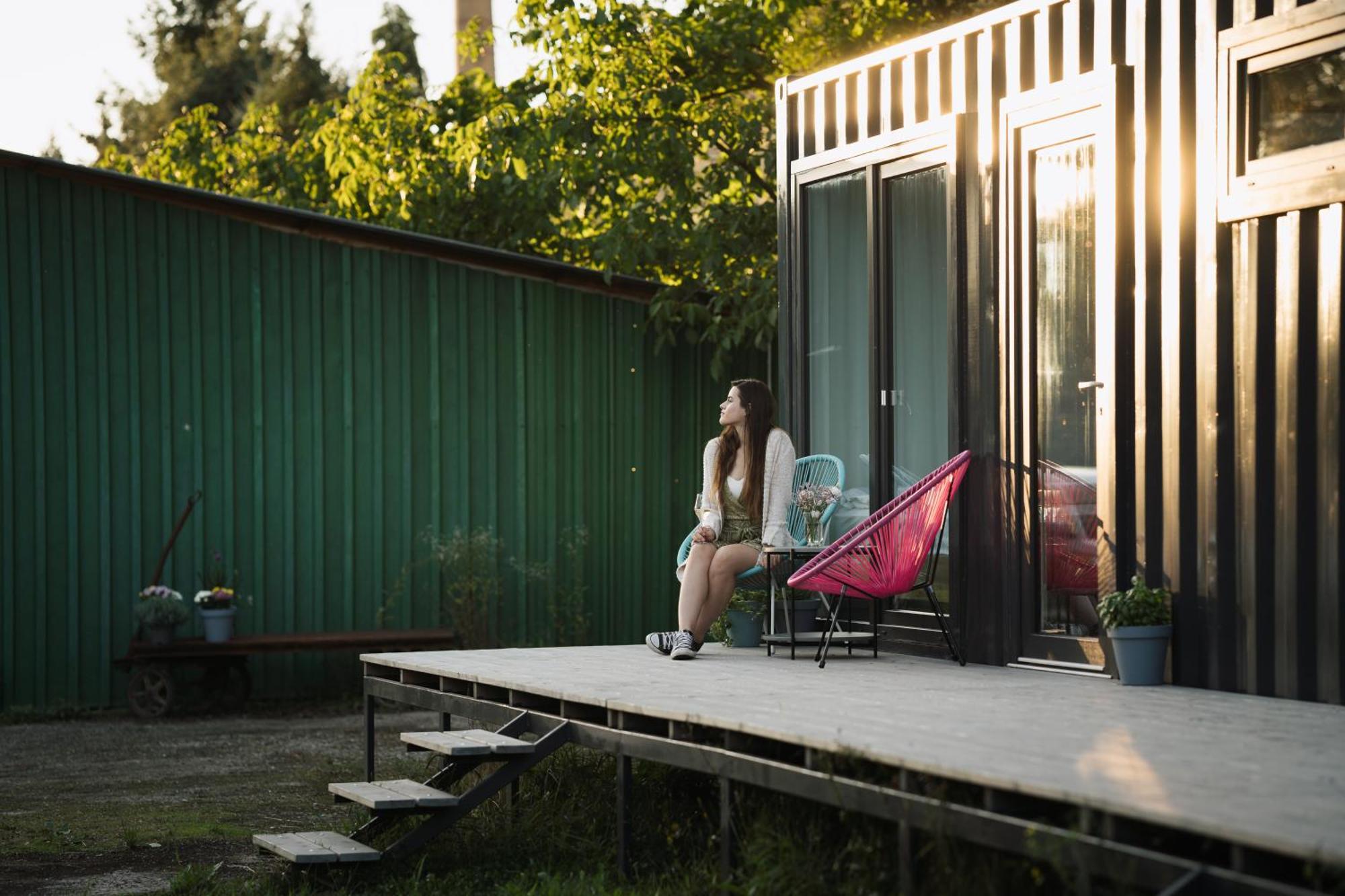 Container Apartment Decin Bagian luar foto