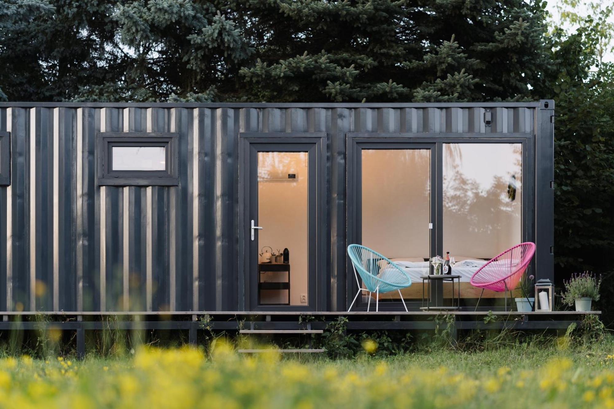Container Apartment Decin Bagian luar foto